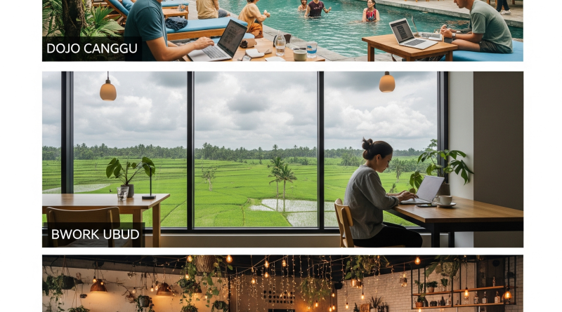 Dojo Canggu, BWork Ubud, dan Tropical Nomad