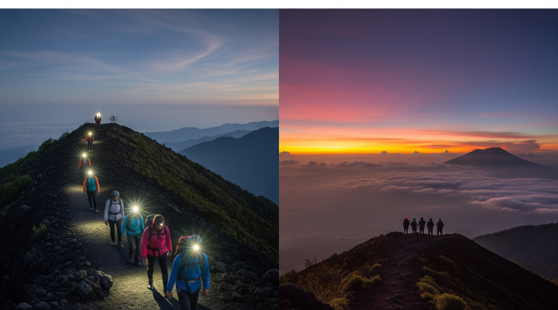 Mendaki Gunung Batur Bali