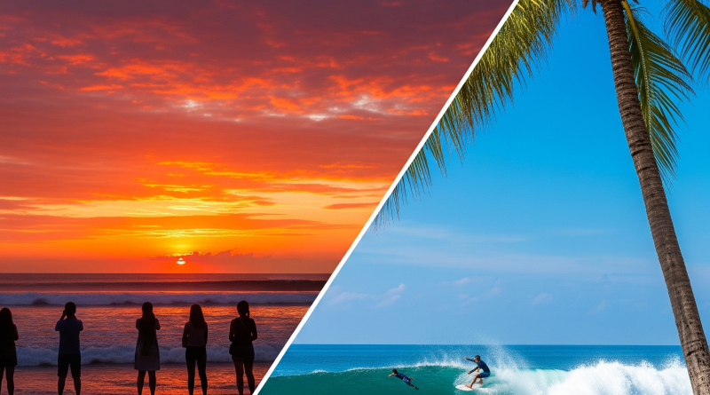 Destinasi wisata pantai kuta bali