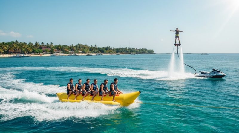 Banana Boat dan Flyboard di Tanjung Benoa