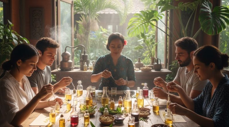 Kelas Membuat Parfum Bali Natural