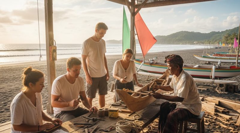 Workshop Membuat Perahu Tradisional