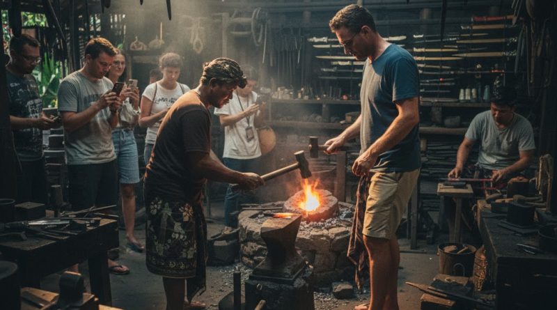 Workshop Membuat Pisau Bali Tradisional