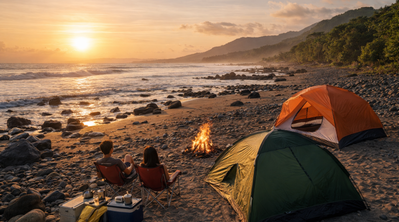 Camping di Pantai Yeh Leh