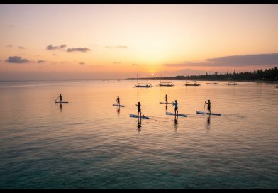 Sunrise Paddle Board