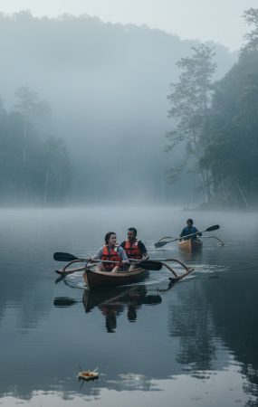 kayaking di Danau Tamblingan