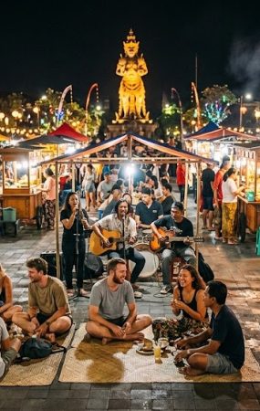 Lapangan Puputan Night Circle