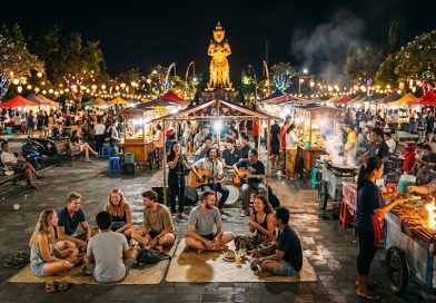 Lapangan Puputan Night Circle