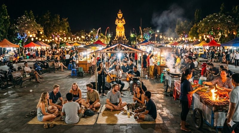 Lapangan Puputan Night Circle