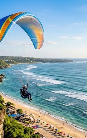 Paragliding di Timbis