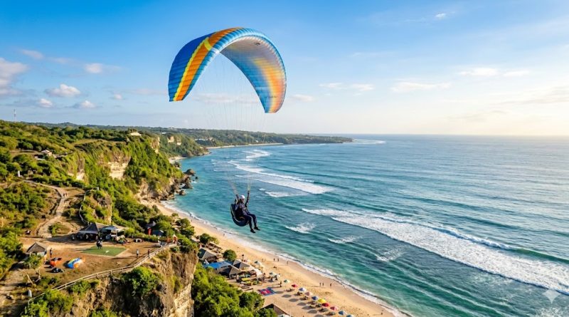 Paragliding di Timbis